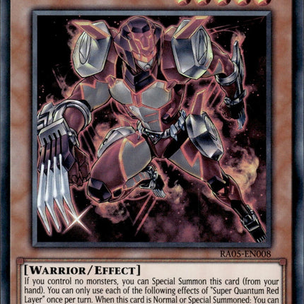 RA05-008sr · Super Quantum Strato Rosso / Super Quantum Red Layer SR (ITA)