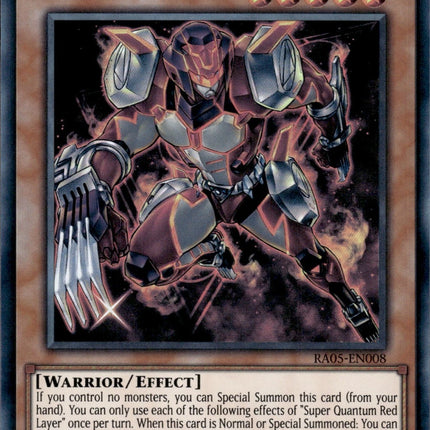 RA05-008ur · Super Quantum Strato Rosso / Super Quantum Red Layer UR (ITA)