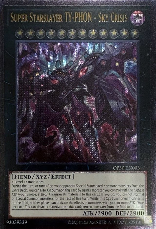 OP30-003 · Super Starslayer TY-PHON - Sky Crisis UTR (ENG)