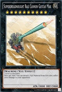 OP04-023 · Cannone Ferroviario Supercorazzato / Superdreadnought Rail Cannon Gustav Max (ITA)
