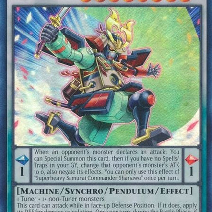 CYAC-040 · Superheavy Samurai Commander Shanawo SR (ENG)