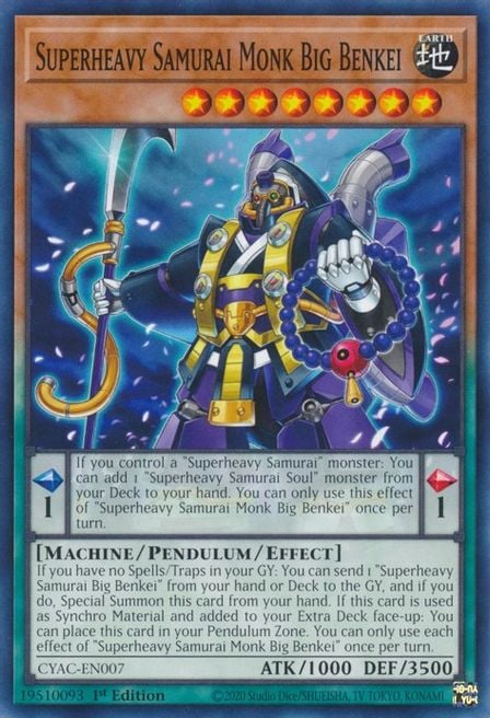 CYAC-007 · Superheavy Samurai Monk Big Benkei (ITA)