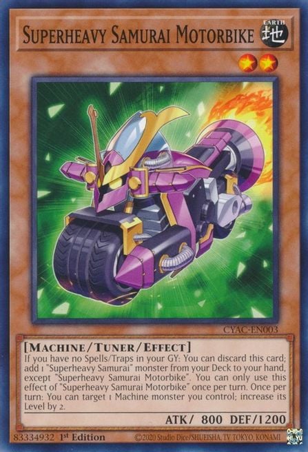 CYAC-003 · Superheavy Samurai Motorbike (ITA)