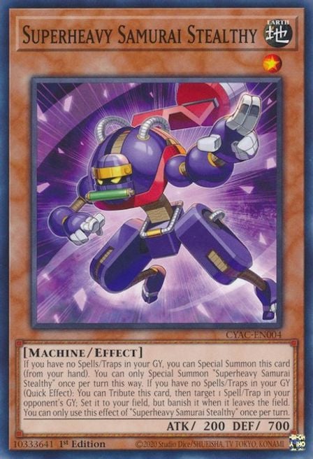 CYAC-004 · Superheavy Samurai Stealthy (ITA)
