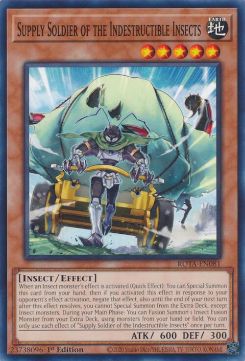 ROTA-081 · Supply Soldier of the Indestructible Insects (ITA)