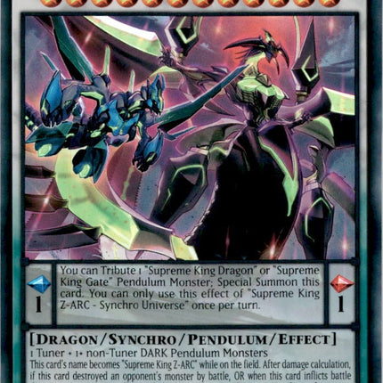 LEDE-100sr · Supreme King Z-ARC - Synchro Universe SR (ITA)