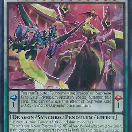 MP25-207 · Supreme King Z-ARC - Synchro Universe UR (ITA)