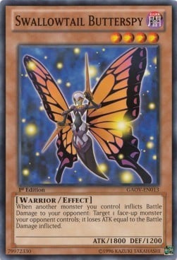 GAOV-013 · Farfallospia Codarondine / Swallowtail Butterspy (ITA)