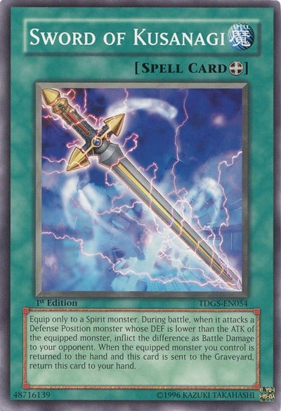 TDGS-054 · Spada di Kusanagi / Sword of Kusanagi (ITA)
