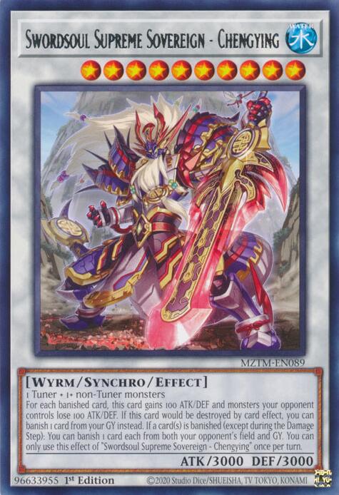 MZTM-089 · Regnante Supremo Spadanima - Chengying / Swordsoul Supreme Sovereign - Chengying R (ITA)