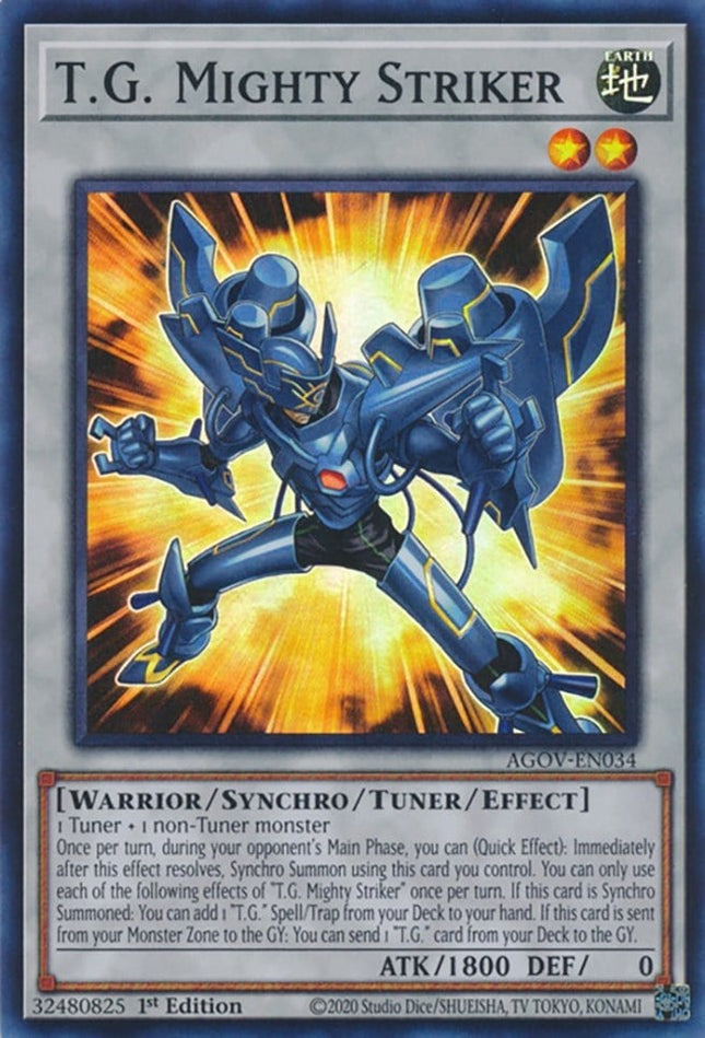 AGOV-034 · T.G. Mighty Striker SR (ITA)