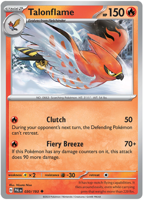 PAL-030 · Talonflame (030/193) (ITA)
