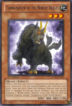 STOR-013 · Tanngnjostr delle Bestie Nordic / Tanngnjostr of the Nordic Beasts R (ITA)