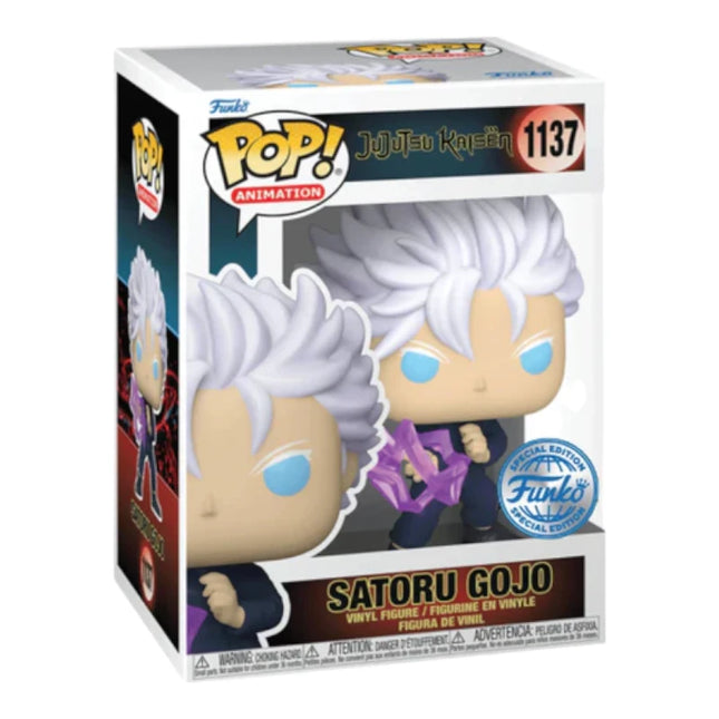 Jujutsu Kaisen - Satoru Gojo (Hollow Technique: Purple) (1137) Special Edition Funko Pop! Animation Anime HT Vinyl Figure 9 cm