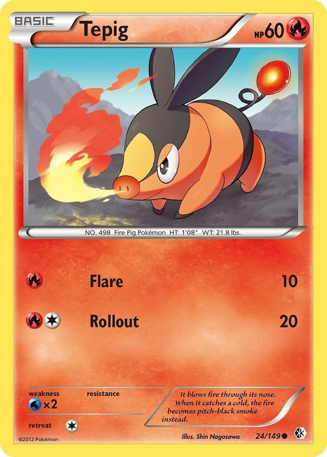 BCR-024 · Tepig (ITA)
