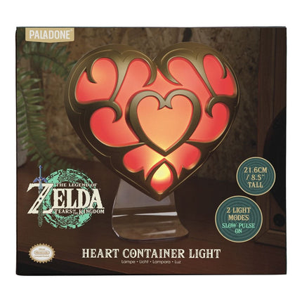 The Legend of Zelda - Light Heart Container Lamp 22 cm
