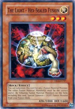 DR3-147 · La LUCE - Creatura Sigillo Fusione / The Light - Hex-Sealed Fusion (ITA)