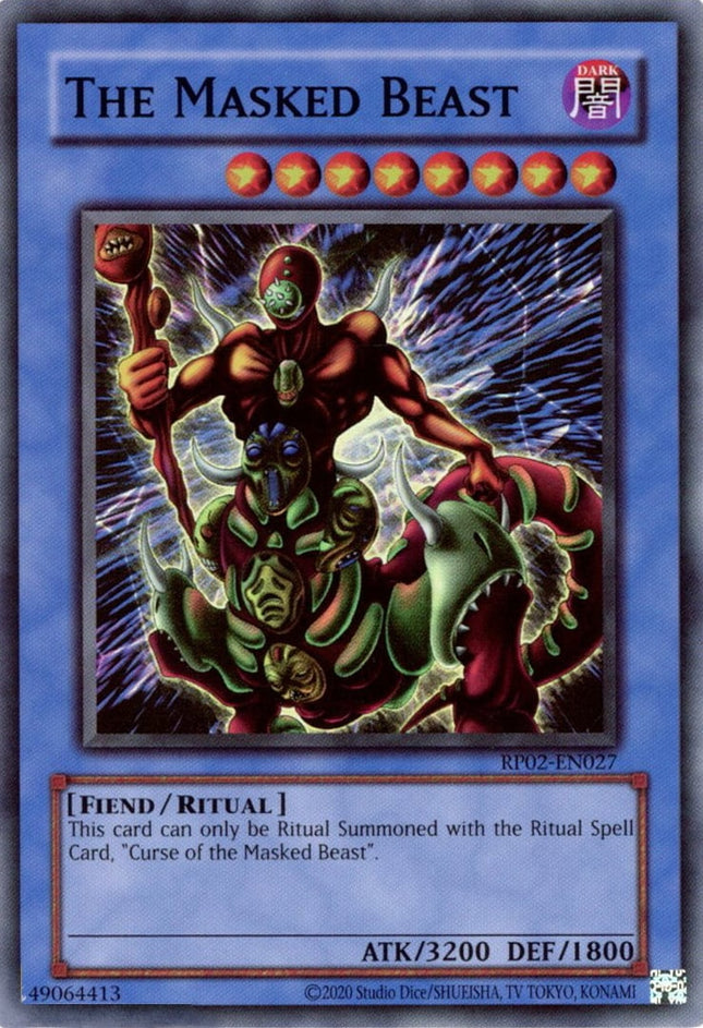 RP02-2025-027 · La Bestia Mascherata / The Masked Beast SR (ITA)
