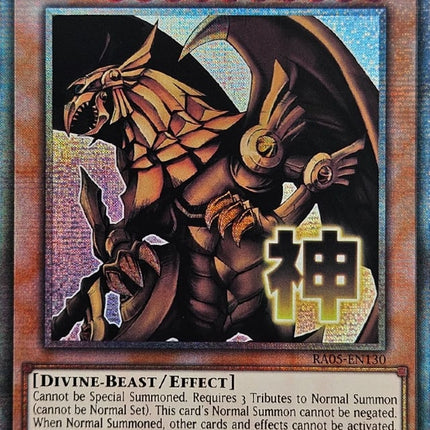 RA05-130sl · Drago Alato di Ra / The Winged Dragon of Ra STR (ITA)