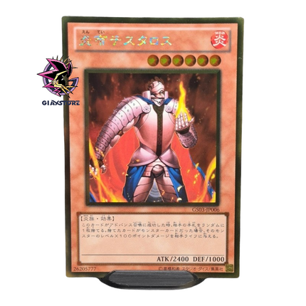 Thestalos The Firestorm GS03-JP006 Gold Rare Japanese