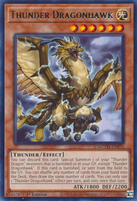 MZTM-076 · Falcodrago del Tuono / Thunder Dragonhawk R (ITA)