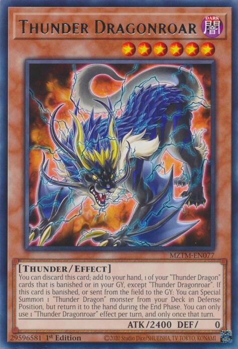 MZTM-077 · Ruggitodrago del Tuono / Thunder Dragonroar R (ITA)