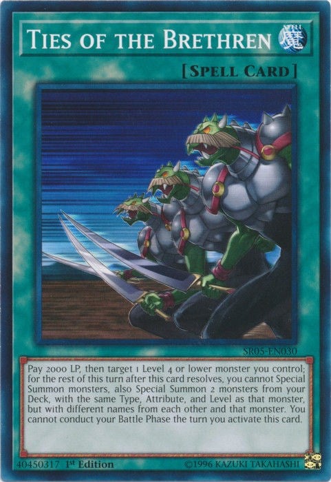 SR05-030 · Legami dei Compagni / Ties of the Brethren (ITA)