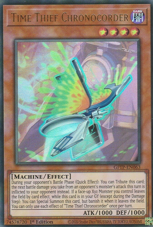 GFTP-063 · Ladro del Tempo Cronoregistro / Time Thief Chronocorder UR (ITA)