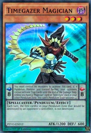 PEVO-012 · Mago Miratempo / Timegazer Magician SR (ITA)