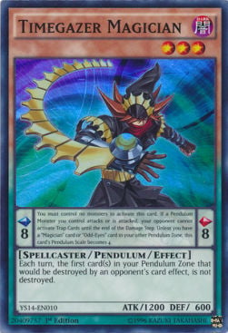 YS14-010 · Mago Miratempo / Timegazer Magician SR (ITA)