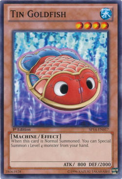 SP14-017 · Pesce Rosso di Latta / Tin Goldfish (ITA)