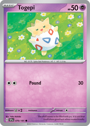 SSP-070 · Togepi (070/191) (ITA)