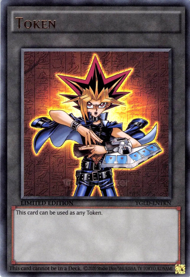 YGLD-2020-TKN · Token: Yami Yugi UR