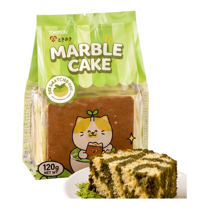 Tokimeki Marble Cake Matcha – Torta Marmorizzata al Tè Verde Matcha