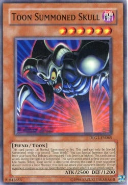 DLG1-065 · Teschio Evocato Toon / Toon Summoned Skull (ENG)