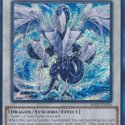 RA02-026sec · Trishula, Drago della Barriera di Ghiaccio / Trishula, Dragon of the Ice Barrier SCR (ITA)