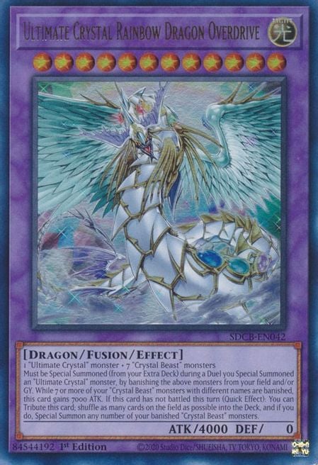 SDCB-042 · Superguida Drago Arcobaleno Cristallo Finale / Ultimate Crystal Rainbow Dragon Overdrive UR (ENG)