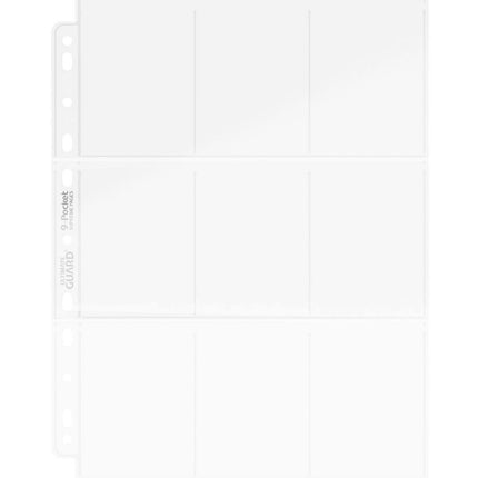 Ultimate Guard 9-Pocket Pages Top-Loading - Transparent (100) - Raccoglitori carte & pagine Ultimate Guard