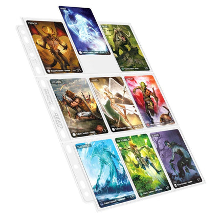 Ultimate Guard 9-Pocket Pages Top-Loading - Transparent (100) - Raccoglitori carte & pagine Ultimate Guard