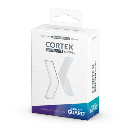 Guard Cortex Sleeves Matte Standard Size (100) - White