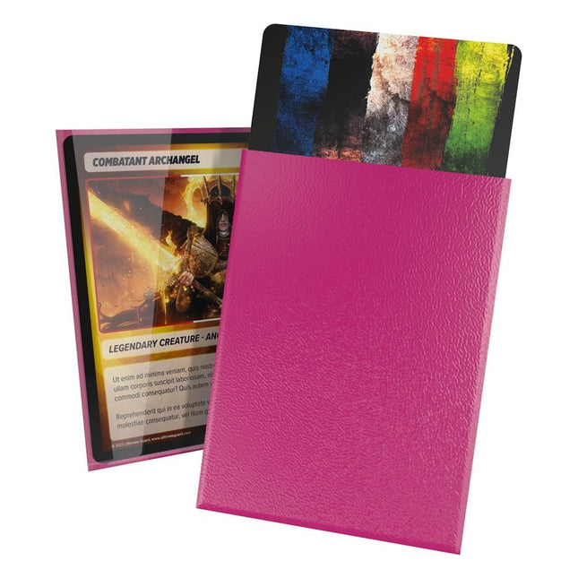 Guard Cortex Sleeves Matte Standard Size (100) - Pink