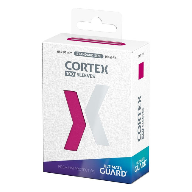 Guard Cortex Sleeves Matte Standard Size (100) - Pink