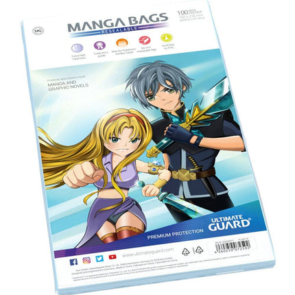 Manga Bags Ultimate Guard Resealable (100)