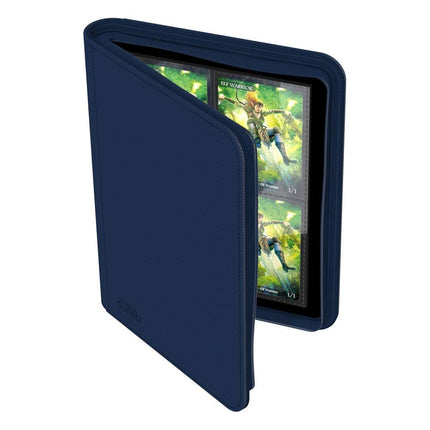 Ultimate Guard Zipfolio 160 8-Pocket Xenoskin - Blue