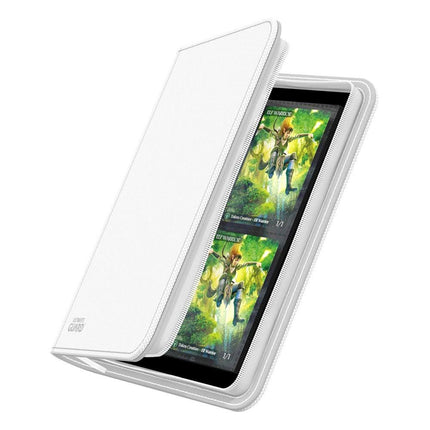 Ultimate Guard Zipfolio 160 8-Pocket Xenoskin - White