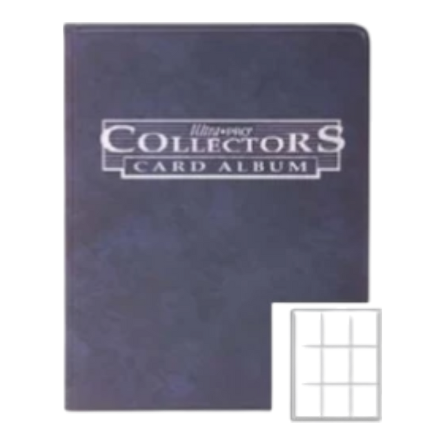 Ultra Pro – Collector’s Portfolio 9 Tasche Blu (90/180 Carte)