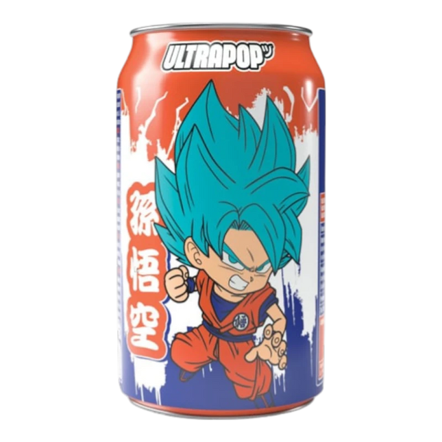 UltraPop Dragon Ball Z Goku Soda Fragola e Banana 330ml