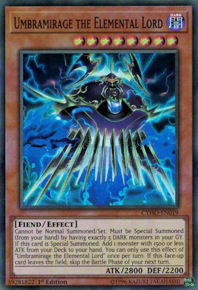 CYHO-019 · Umbramirage il Signore Elementale / Umbramirage the Elemental Lord SR (ITA)