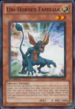 DREV-009 · Famiglio Mono-Cornuto / Uni-Horned Familiar (ITA)