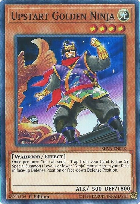 SHVA-023 · Ninja Dorato Arrivista / Upstart Golden Ninja SR (ITA)